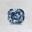 0.69 ct. Lab Created Fancy Vivid Blue Cushion Diamond