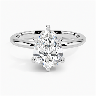 Six-Prong 2mm Comfort Fit Solitaire Ring - Brilliant Earth