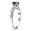 The Naonie Ring, smalltop view on a hand