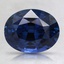 8.8x7.1mm Blue Oval Sapphire