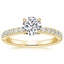 Round 18K Yellow Gold Luxe Heritage Diamond Ring (1/3 ct. tw.)