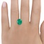11.6x9.7mm Premium Oval Emerald, smalladditional view 1