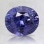 8x6.8mm Violet Oval Sapphire