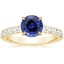 18KY Sapphire Luxe Anthology Diamond Ring (1/2 ct. tw.), smalltop view