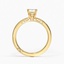 18K Yellow Gold Simply Tacori Delicate Drape Diamond Ring, smallside view