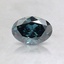 0.51 Ct. Fancy Dark Blue Oval Lab Created Diamond