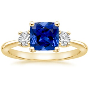 Sapphire Serena Diamond Ring (1/3 ct. tw.) in 18K Yellow Gold