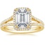 18K Yellow Gold Fortuna Diamond Ring (1/2 ct. tw.), smalltop view