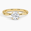 18K Yellow Gold Alouette Ring, smalltop view