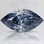 1.65 Ct. Fancy Deep Blue Marquise Lab Created Diamond
