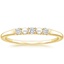 Yellow Gold Rochelle Freshwater Cultured Pearl and Diamond Ring