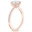 14K Rose Gold Viviana Diamond Ring (1/4 ct. tw.), smallside view