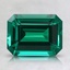 8x6mm Lab Created Emerald