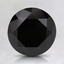 2.33 Ct. Fancy Black Round Colored Diamond