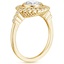 18K Yellow Gold Alvadora Diamond Ring, smallside view
