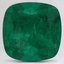 9.3mm Premium Cushion Emerald