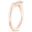 14K Rose Gold Belle Diamond Ring (1/6 ct. tw.), smallside view