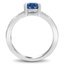 Double Band Chevron Sapphire Ring, smallview