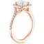 14KR Sapphire Joy Halo Diamond Ring (1/3 ct. tw.), smalltop view