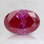 1.00 Ct. Fancy Vivid Purplish Pink Oval Lab Created Diamond