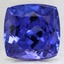 9mm Purple Cushion Tanzanite