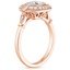 14K Rose Gold Ostara Diamond Ring (1/4 ct. tw.), smallside view