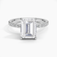 Moissanite Constance Diamond Ring (1/3 ct. tw.) in 18K White Gold