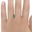 8.2x6.2mm Green Oval Sapphire, smalladditional view 1