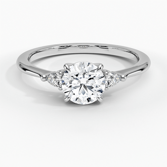 diamond round cut ring