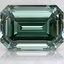 3.21 Ct. Fancy Intense Green Emerald Lab Created Diamond