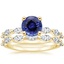 18KY Sapphire Joelle Diamond Bridal Set (3/4 ct. tw.), smalltop view
