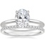 Platinum Everly Diamond Ring with Ballad Diamond Ring (1/6 ct. tw.)