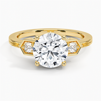 Jaqueline Art Deco Diamond Ring - Brilliant Earth