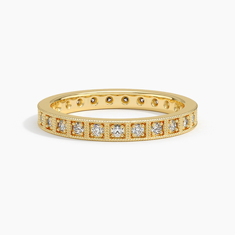 Bellevue Art Deco Diamond Ring - Brilliant Earth