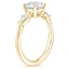 18K Yellow Gold Luxe Cometa Diamond Ring (1/3 ct. tw.), smallside view
