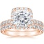 14KR Moissanite Estelle Diamond Bridal Set (1 1/3 ct. tw.), smalltop view