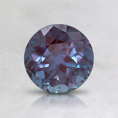 Three Stone Lab-Created Alexandrite Diamond Peekaboo Halo Engagement Ring  In 14k Yellow Gold 5 | Amazon.com