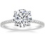 18K White Gold Luxe Viviana Diamond Ring (1/3 ct. tw.), smalltop view