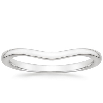 Petite Curved Wedding Ring Image