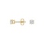 18K Yellow Gold Round Diamond Stud Earrings (1/4 ct. tw.), smalladditional view 1
