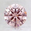 1.70 Ct. Fancy Light Pink Round Lab Created Diamond