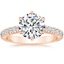 14K Rose Gold Luxe Sienna Diamond Ring (1/2 ct. tw.), smalltop view