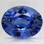 9.5x7.5mm Blue Oval Sapphire