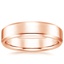 Rose Gold 5.5mm Tiburon Wedding Ring
