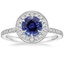Sapphire Vintage Waverly Diamond Ring (1/2 ct. tw.) in 18K White Gold