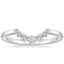 18K White Gold Belle Diamond Ring (1/6 ct. tw.), smalltop view