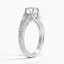 18KW Aquamarine Sincelo Diamond Ring (3/4 ct. tw.), smalltop view