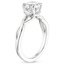 18KW Sapphire Eden Diamond Ring, smalltop view
