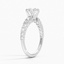 18KW Aquamarine Luciana Diamond Ring (1/2 ct. tw.), smalltop view