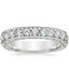 Vintage Inspired Diamond Wedding Ring 